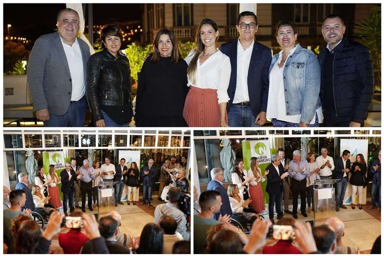 Imágenes del acto de esta noche